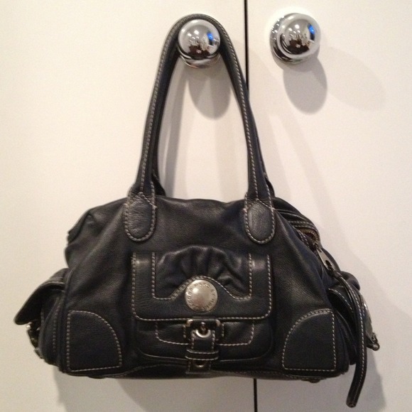 Marc by Marc Jacobs Navy leather handbag