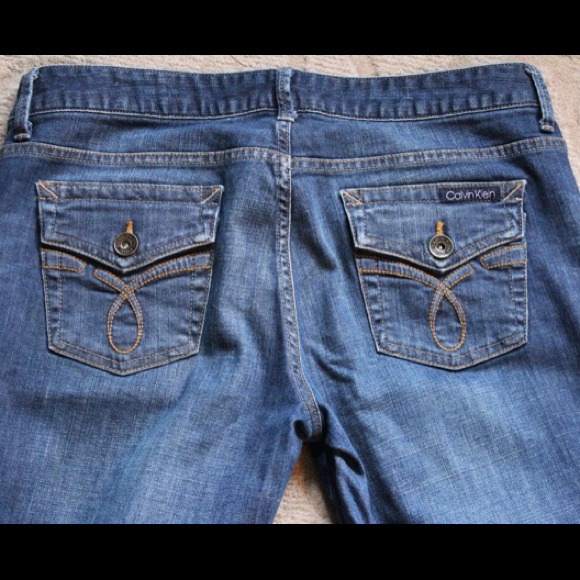 BUNDLED Calvin Klein lean boot cut jeans. Size 12 - Picture 3 of 4