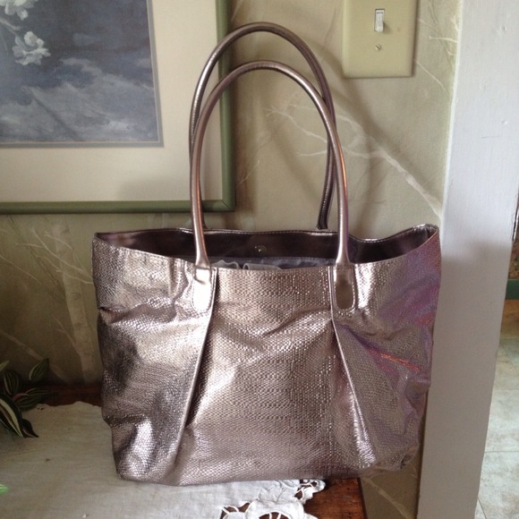 NWOT Nordstrom metallic bag
