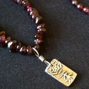 🎉🎉GENUINE GARNETS  NECKLACE🎉🎉