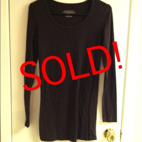 SOLD! Brown Long Sleeved Shirt