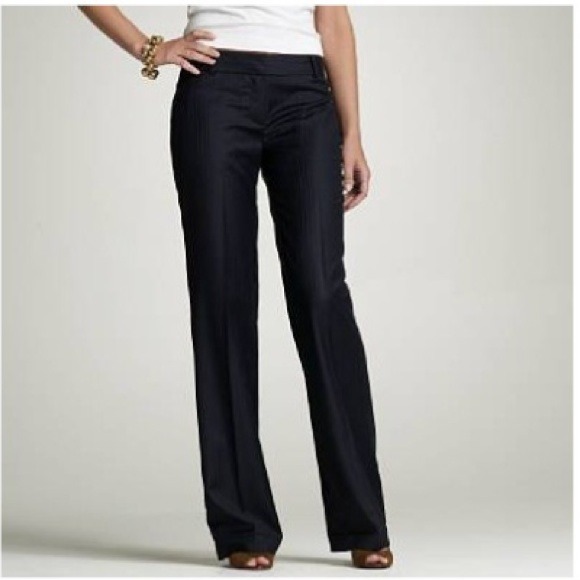 J. Crew Pants - JCrew 1035 Super 120 charcoal pinstripe TALL
