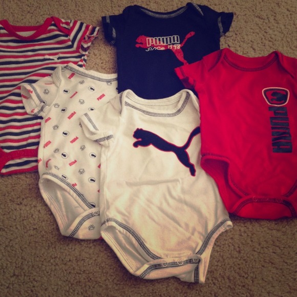 ⭐️Bundled/Sold to Marian ⭐️Puma Onesies