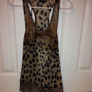 Cheetah tank top!