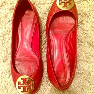 Authentic Tory Burch red flats