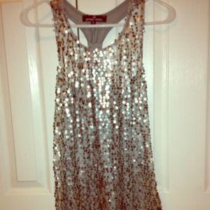 Sparkle tank top