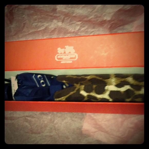 NWT- COACH umbrella