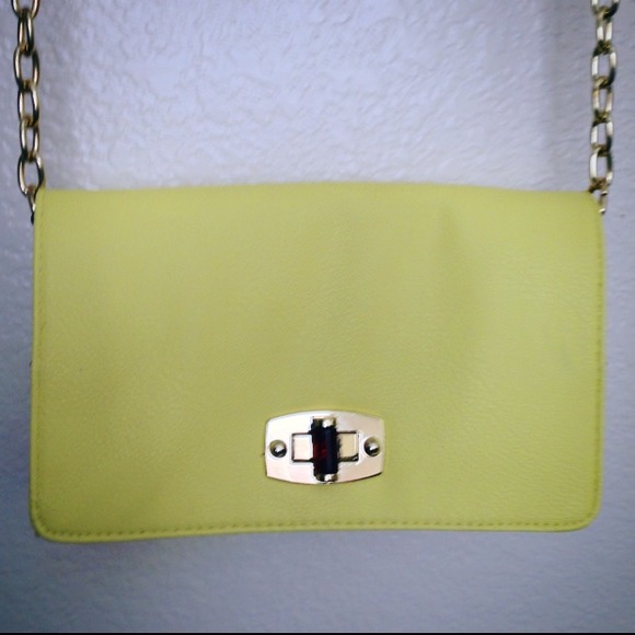 Neon Yellow Merona Crossbody bag