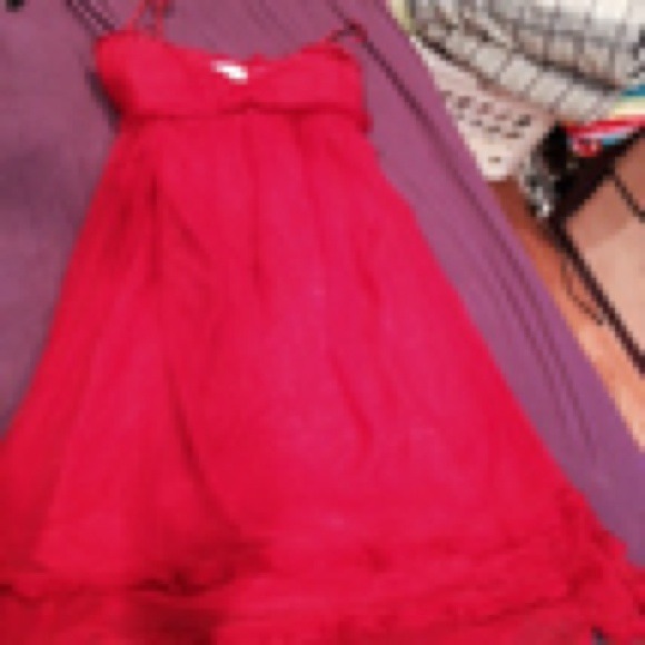 Red dress