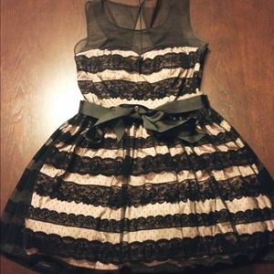 Lace Modcloth dress.