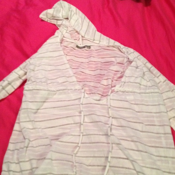 White bathing suit coverup