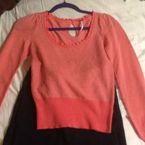 NWOT Free people polka dot sweater. Super cute!!