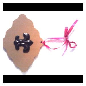 Fleur De Lis Christmas ornament hand crafted!!!
