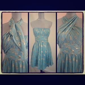 Bcbg Max Azria Strapless  Dress