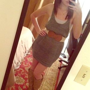 Olive Sparkled Lightweight Dress