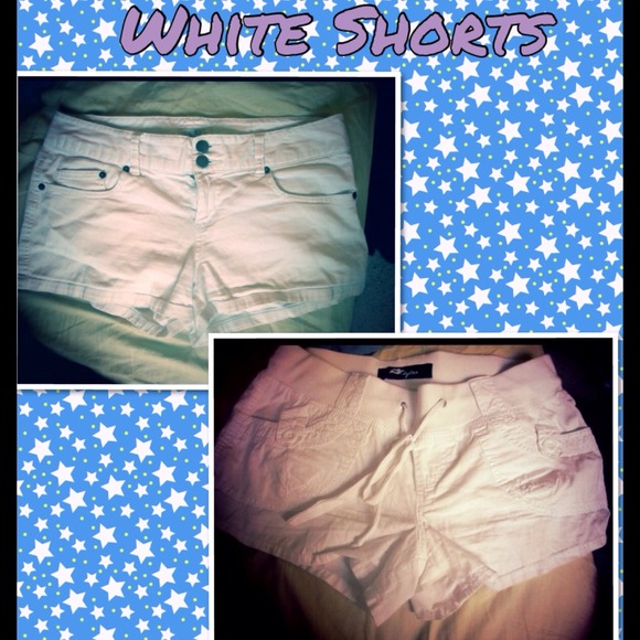 White shorts bundle