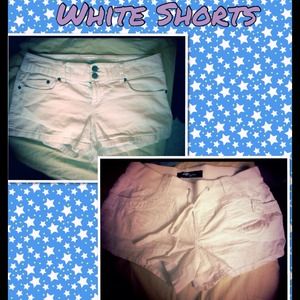 White shorts bundle