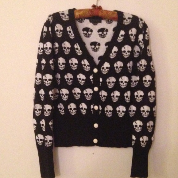 🚫Bundled🚫Modcloth Dia de los Muertos Cardigan