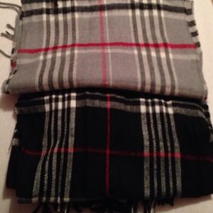 Plaid scarves