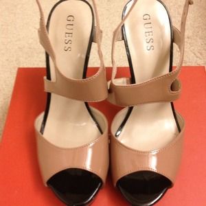 Black-nude color shoes