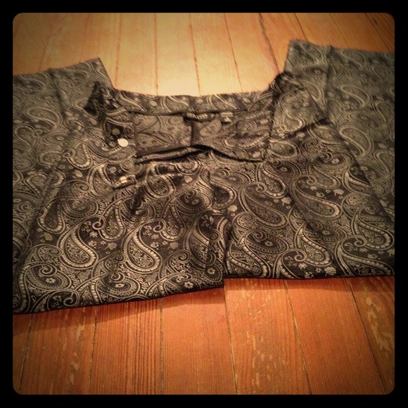 New York & Company paisley print pants NWOT