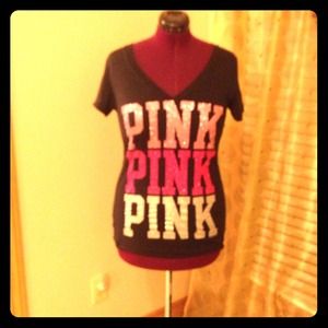 Hold for @aerialbrooke Victoria's Secret Pink tee