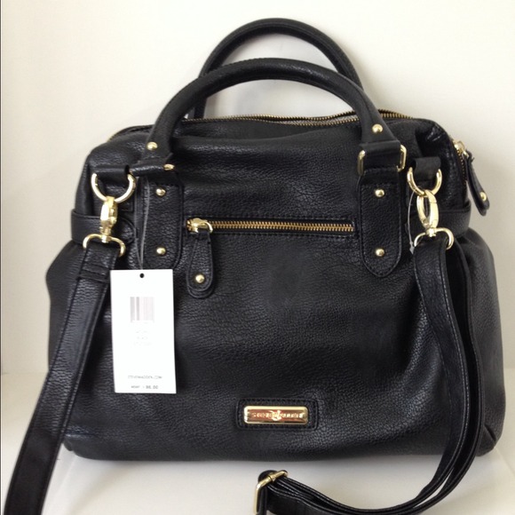 Reserved Steve Madden Black satchel - Picture 2 of 4