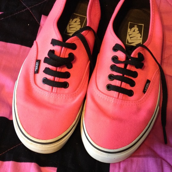 Hot Pink Vans worn only once & Cute Sun glasses