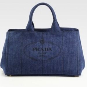 Brand new! Never used Prada denim tote.