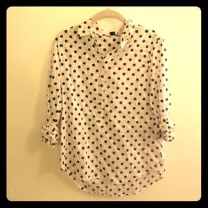 J. Crew Dot Popover