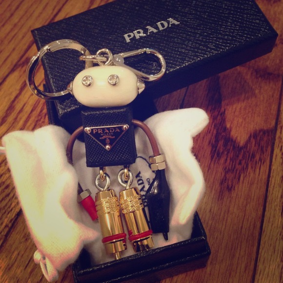 Prada key chain.  Brand new!