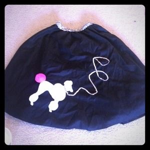 Halloween poodle skirt!