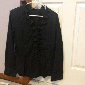Express black dress shirt