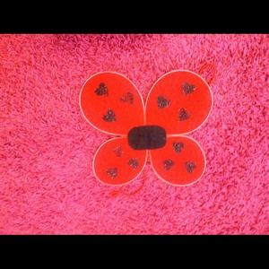 Baby lady bug wings for halloween