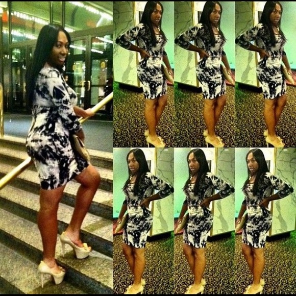 Tye dye dress