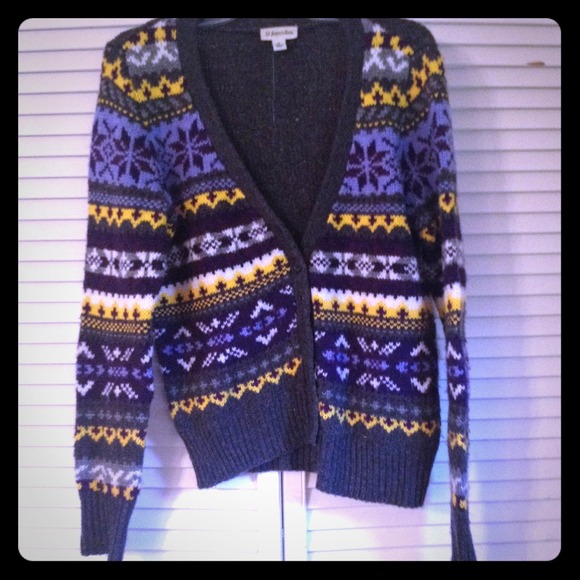 Button up sweater