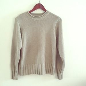 Tan oversized sweater✨