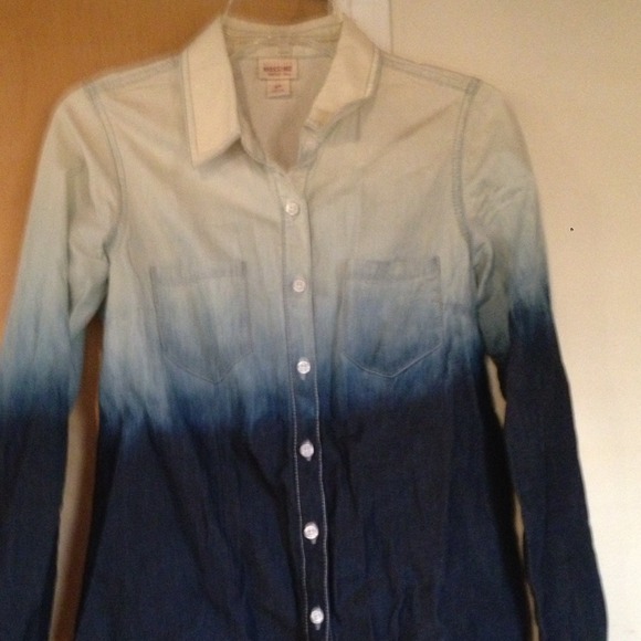 2tone jean shirt