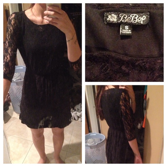 All Lace Black Cocktail dress