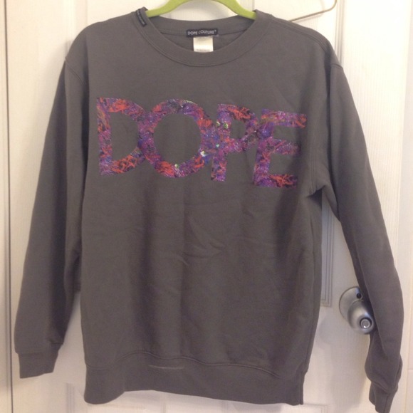 DOPE Couture crew neck gray