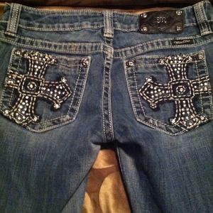 MISS ME JEANS SIZE 30 FIT LIKE 29