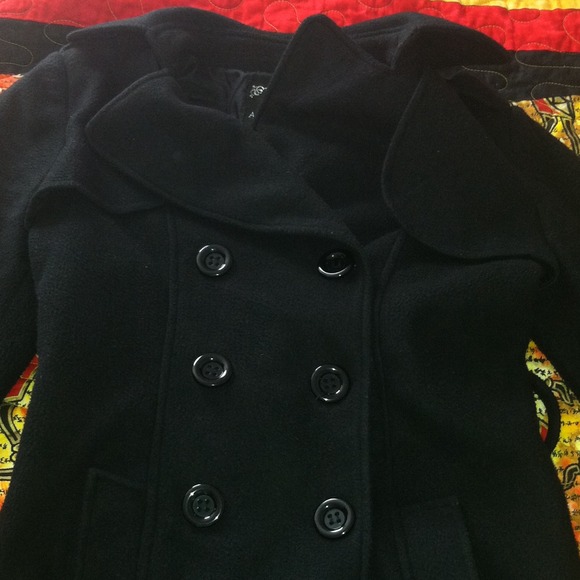 Black winter coat