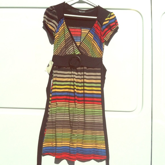 Colorful striped dress - Picture 1 of 1