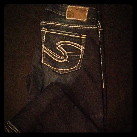 Dark wash Silvers