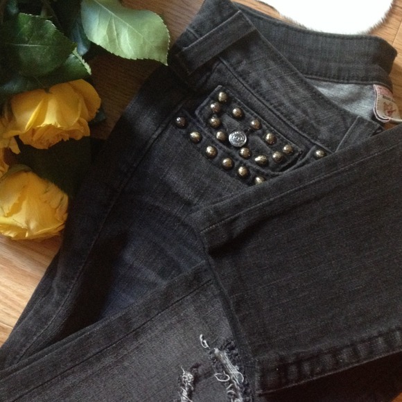 TrueReligion Studded carbongray jeans Price Drop🎉 - Picture 3 of 3