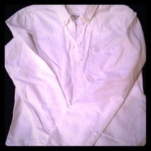 White button up Abercrombie & Fitch