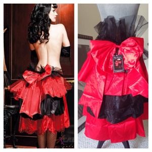 Leg Avenue Pin on Bow Costume accessory NWT