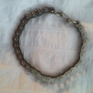 Unique bicycle chain link bracelet