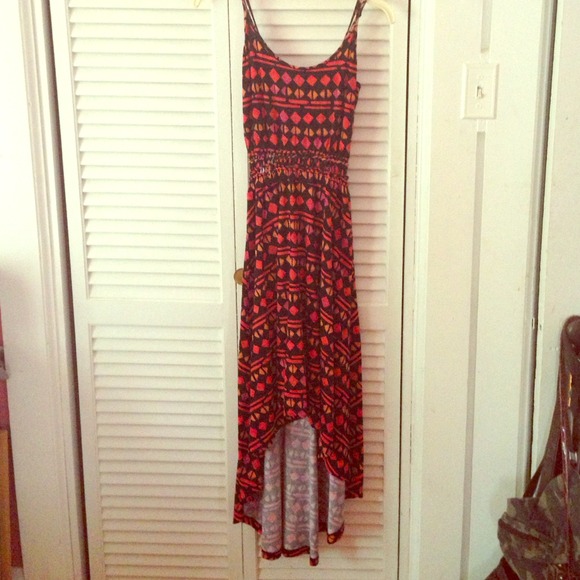 Long, high-low dress. NEVER WORN