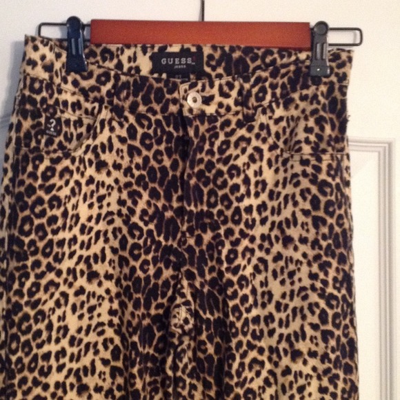 Leopard stretch Jean